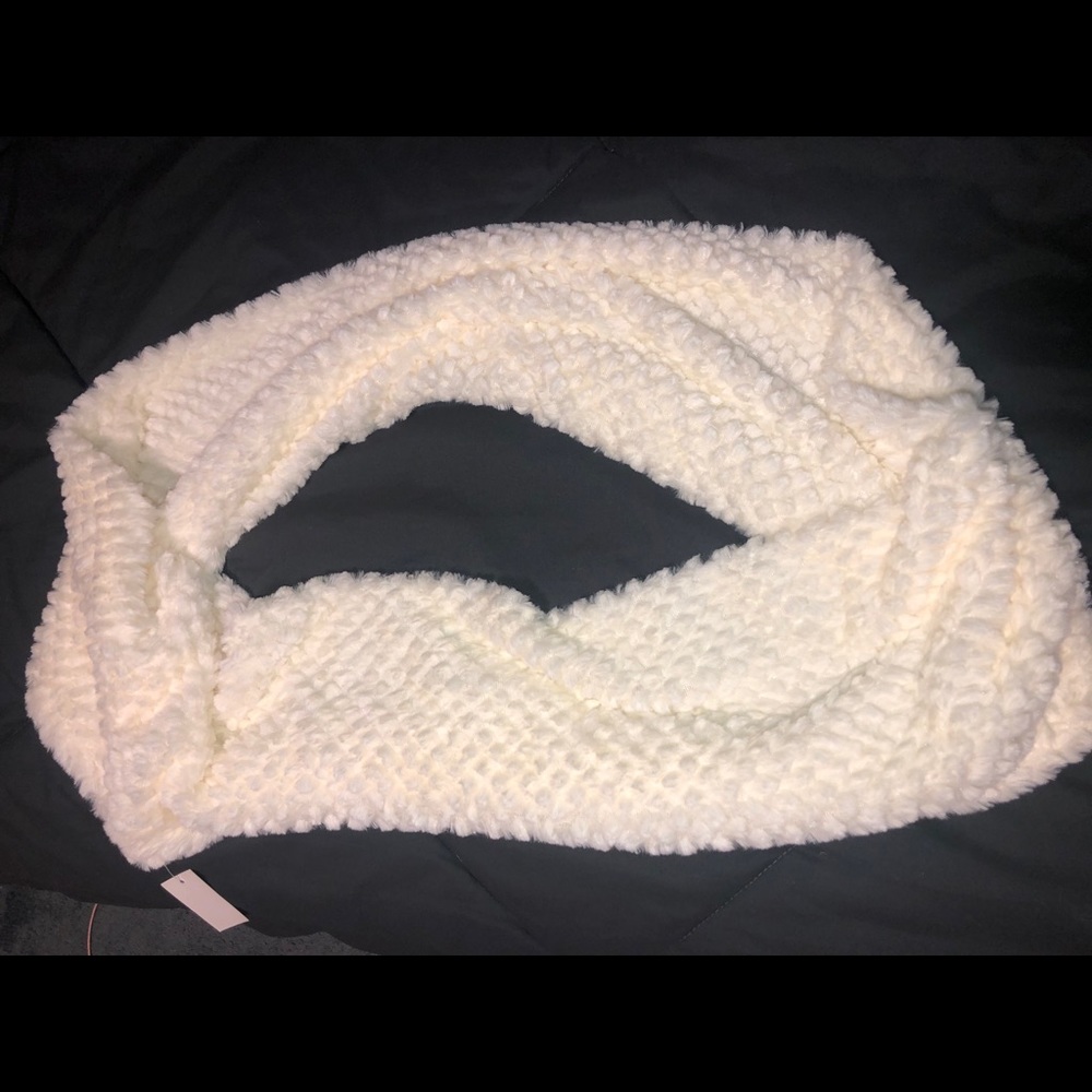 Cream scarf infinity